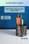 Pen Holder Desk Pen Holder Organizer Pen Holder Silver Antique Color Model 76 - 3