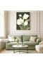 Digital Printed Metal Framed Glass Proposal Decorative Table - Pastel Bouquet