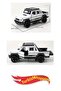 1:36 Scale Metal Off-Road Sports Car Pull Drop Three Doors Open