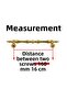 Furniture Kitchen Cabinet Drawer Cabinet Handles Door Handle Handle Gold 160 mm Metal Handle - 2