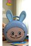 Cute Metal Lobubu Piggy Bank with Lock Protection