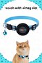 Airtag Slot Collar with Adjustable Neckband Cat Tag Collar Leash