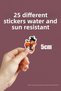 Dragon Ball Anime Phone Laptop Bullet Journal Sticker Pack (25 Pcs) - 5