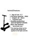 3 Wheel Led Lighted Kids Combo Scooter with Seat, Foldable Height Adjustment - 8