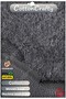 Cotton Tufting Water Absorbent Bath Mat, Bathroom Carpet Lotus 120 X 120 cm Anthracite - 2