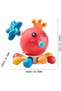 Cute Octopus Multifunctional Montessori Baby Toy - 10 in 1 Octopus with Teether - 7