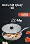 Metal Oil Splash Protector Cover – 29 cm for Pans and Pots - 5