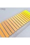 شريط رفيع 320 ورقة ملونة شفافة Post-it Post-it Post It. ملصق ملصق لعلامة الكتب - 4