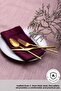 Alba 18-Piece 6-Person Shiny Gold Dinner Boxed Cutlery Set - 2