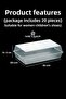 20Pcs Women's Shoe Box - Transparent Shoe Organizer Storage Box Organizer Travel Box - 2