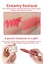 Creamy, Pen-Shaped Colored Lip Balm & Sharpener Clio Butter Balm Crayon 002 Picnic Coral - 7
