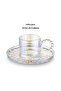 Muhabbet 100 ml Set of 6 Coffee Cups - 10