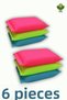 6 Pieces Honeycomb Textured Dish Sponge Magic Practical Sponge - 4