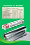 6-Piece Eco Pack - Baking Papers, Aluminum Foil, Stretch Film, Medium and Large Size Refrigerator Bags - 6