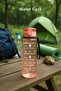 Drinking Bottle & Water Bottle & Sports Water Bottle Orange 1000 ml