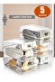 5Pcs Women Shoe Box Sterile Shoes Storage Organizer Organizer Transparent