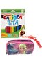 Frozen Licensed Pen Holder with Gift - Carioca Tita Set of 24 Dry Paints