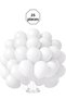 White Balloon 25 Pieces Pastel Color Decoration and Event Decoration Set Birthday