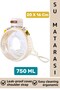 Premium Ergonomic Leakproof Cover with Shoulder Strap Sports School Office Very Stylish Aesthetic Water Bottle 750 ml