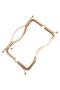 Angel Bag Accessory 27 cm Top Handle Bag Clip Purse Bursu Light Gold Metal - 4