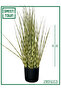 نبات البناسيتوم الصناعى اصفر-60CM