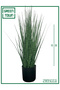 نبات البناسيتوم الصناعى اخضر-60CM