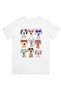Cute Dog Pattern Oversize Unisex T-Shirt - 2