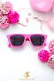 Cateye Unisex Pink Square Uv400 Kids Sunglasses - 3