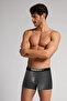Yohannesclub, Men'S, Special Compartment Cotton Boxer, Comfortable, Stylish, Healthy, Single, Anthracite - 2