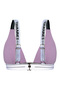Women'S, Cotton Bra with Rubber Straps, Design for Freedom of Movement, Lilac - 6