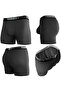 Yohannesclub, Men'S, Special Compartment Cotton Boxer, Comfortable, Stylish, Healthy, Single, Anthracite - 7