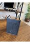 Tesla Leather Stitched Car License Case Cover Auto License Holder Car License Protector Black - 7