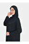 فستان صلاة من القماش القطني بلون أسود مع حجاب - 3