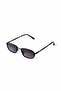 نظارة شمسية مستطيلة للجنسين LUXEN Edge، بحماية UV400، بأذرع معدنية - POPULAR / REN EYEWEAR - 6