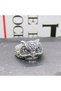 Gothic Vintage Vintage Wolf Bull Cat Skull Hawk Rings for Men Women - 2