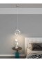 مصباح LED حديث 42 واط 6889-1 مع 3 أوضاع إضاءة، وطول قابل للتعديل 85 سم