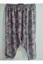 Viscose Pressed Fabric Floral Patterned Pocketed Shalwar 100% Cotton 36-48Size - 2
