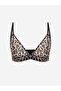 Sparkling Choices from Shining Store |   Unpadded Leopard Pattern Bralette Without Underwire