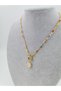 Special Series Colorful Zircon Stone End Pendant - Stylish Steel Necklace - 2