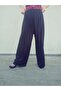 Elastic Waist 100% Cotton Combed Fabric Trousers - 3