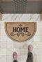 1Modern Digital Doormat Brown Sweet Home Doormat - Front Door Mat