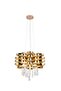 ثريا LED عصرية - موديل 6204-400 | قوة 60 واط، ارتفاع قابل للتعديل 90 سم، 3 أوضاع إضاءة - 4