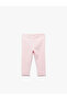 Pink Baby Girl Leggings 6Wmg40047Ak - 2