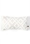 Bohemian Special Design Punch Pattern Decorative Rectangular Cushion Cover Mila Ecru - 5