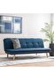 Beatrice 3 Seater Fabric Sofa Bed L180xW80xH77cm