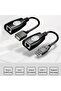 USB Extender, 50 Meters Rj45, USB Extension Cable, Cat5 – Cat6 Compatible, - 2