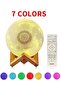 3D Moon Quran Speaker Light with 7 Colors LED - 2