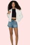 Women's Fashion High Waist Wide Leg Denim Shorts City Fit Cotton Daily Use Quality Material