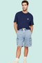 Men's Fashion Denim Jeans Shorts Relaxed Fit Wide Leg Cotton Summer Shorts Daily Use - 3