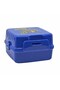 Lunch Box 4 Compartments Batman Blue Color 1 Piece Food Storage Container with Male Figure Lunch Box - 2